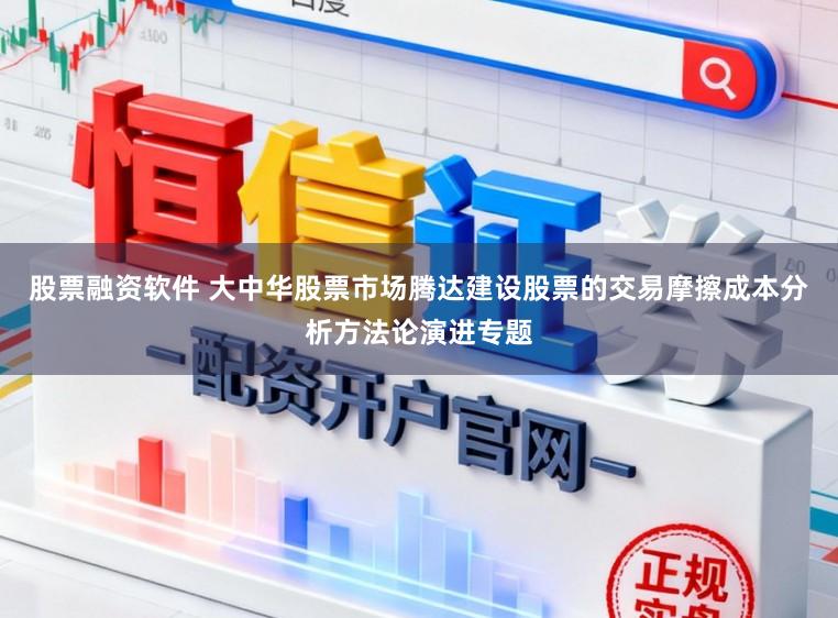 股票融资软件 大中华股票市场腾达建设股票的交易摩擦成本分析方法论演进专题