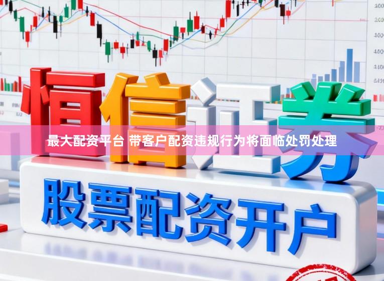 最大配资平台 带客户配资违规行为将面临处罚处理